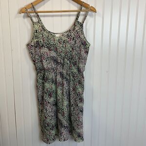 BCBGeneration printed spaghetti strap dress